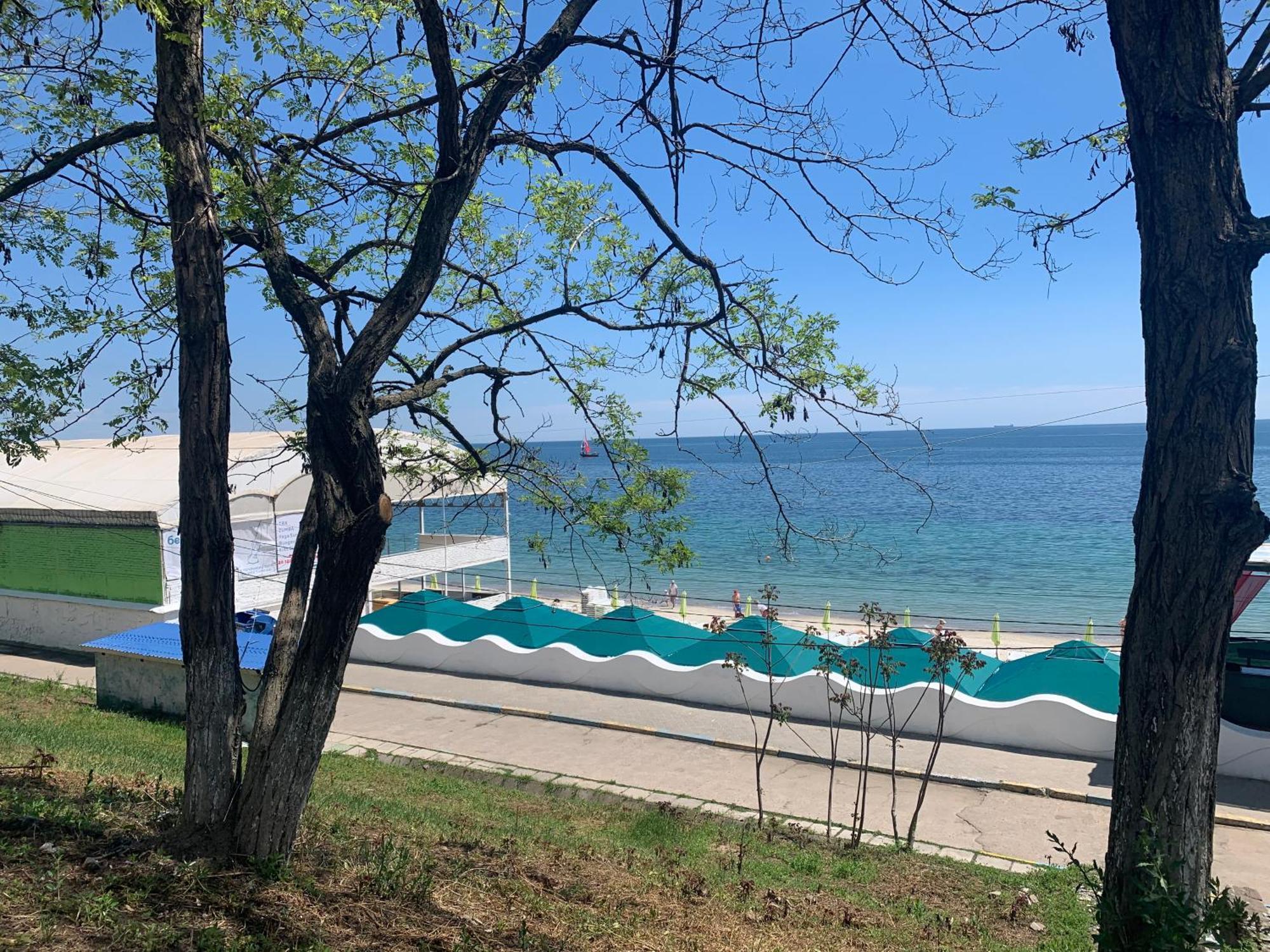 Одесса Калипсо У Моря На Пляже-Однокомнатные Апартаменты 24 Метра Bagian luar foto