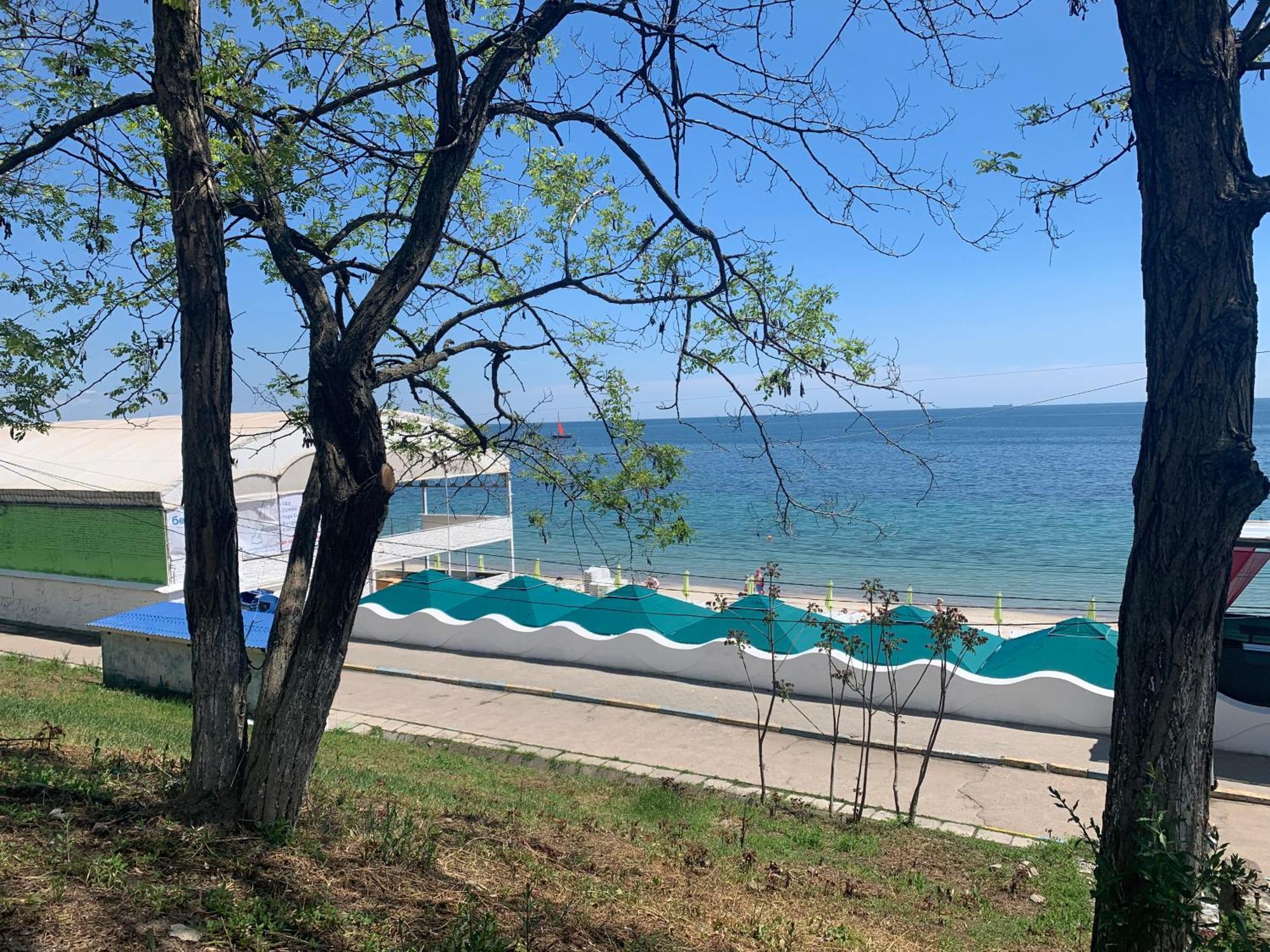 Одесса Калипсо У Моря На Пляже-Однокомнатные Апартаменты 24 Метра Bagian luar foto