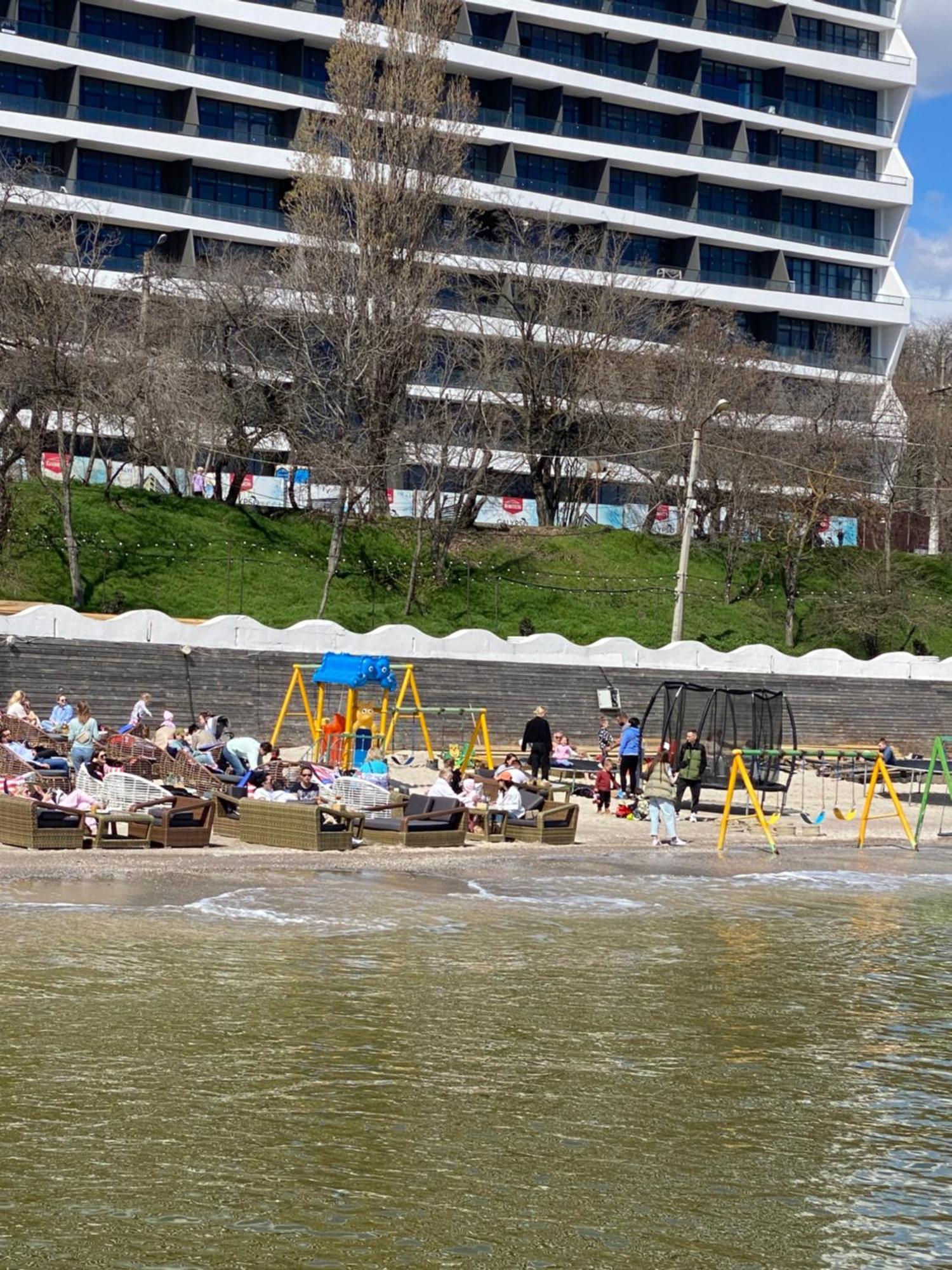 Одесса Калипсо У Моря На Пляже-Однокомнатные Апартаменты 24 Метра Bagian luar foto